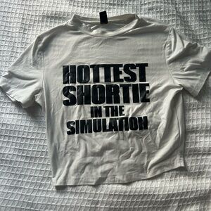 Graphic Tee with Bold Text